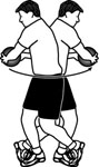 standing oblique twists