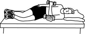Rotator Cuff Exercises: Internal Rotation with Dumbbells