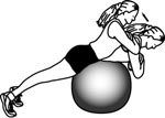 Stability Ball Exercises: Back Extension